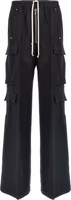 Black Wool Cargo Pants 1