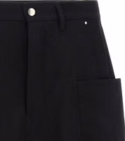 Black Wool Bermuda Shorts 3