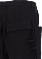 Black Wool Bermuda Shorts 4