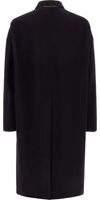 Black Virgin Wool Coat 2