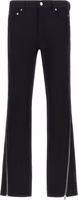 Black Virgin Wool Pants 1