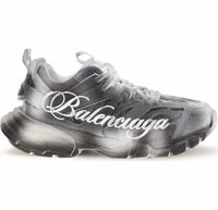 Gray Polyamide Athletic Sneakers 1