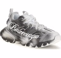 Gray Polyamide Athletic Sneakers 2