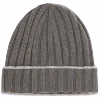 Bicolor Cashmere Beanie 2
