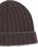 Brown Cashmere Beanie 3
