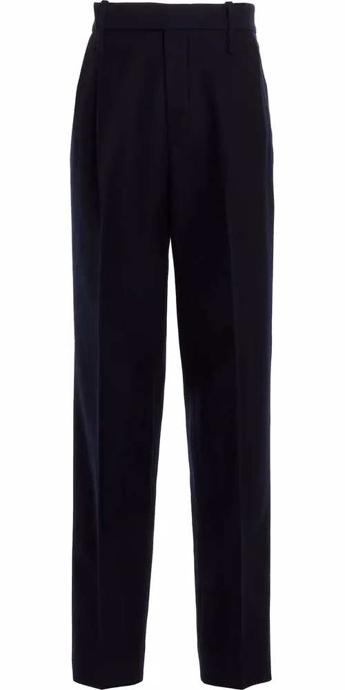 Blue Cashmere Casual Pants