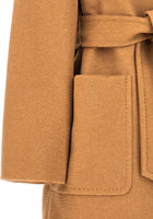 Beige Camel Hair  Coat 4