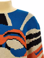 Multicolor Virgin Wool Cardigan 3