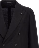 Black Virgin Wool Blazer 3