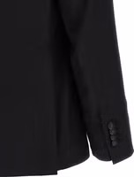 Black Virgin Wool Blazer 4