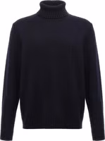Blue Virgin Wool Cardigan 1