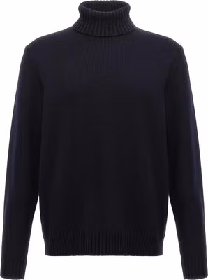Blue Virgin Wool Cardigan