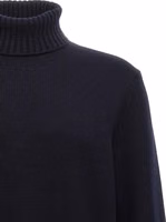 Blue Virgin Wool Cardigan 3