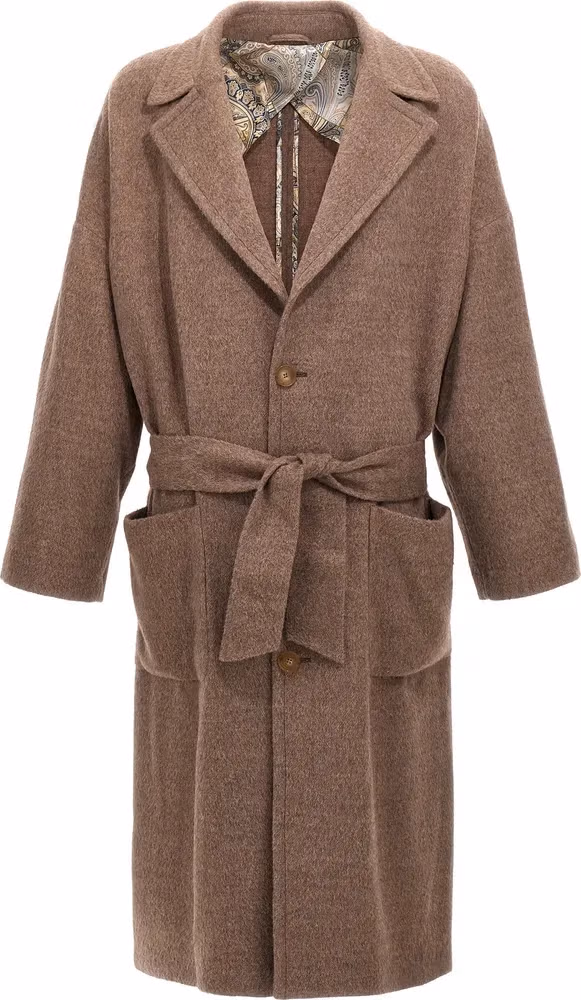 Beige Wool Coat