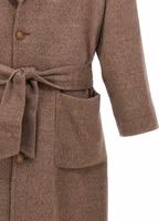 Beige Wool Coat 4