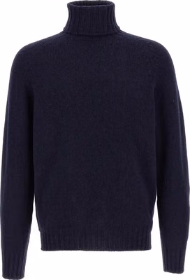 Blue Wool Cardigan