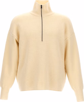 White Merino Wool Cardigan