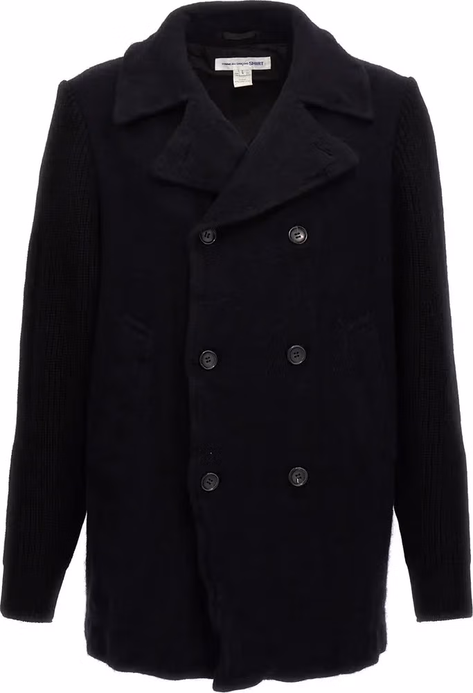 Blue Wool Coat