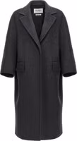Gray Virgin Wool Coat 1