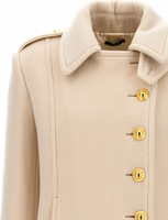White Wool Coat 3