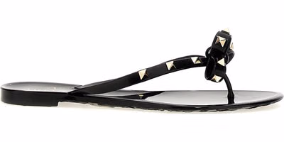 Black PVC Slides