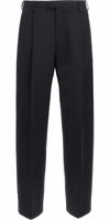 Black Polyester Dress Pants 1