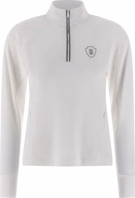 White Polyamide Cardigan