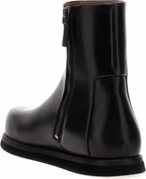 Black Calfskin Ankle Boots 2