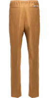 Beige Paper Casual Pants 2