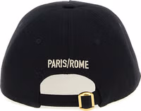 Black Cotton Cap (Baseball Hat) 3