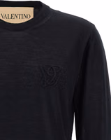 Black Virgin Wool Cardigan 3