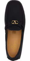 Black Calfskin Slip-On Loafers 4