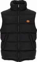Black Polyamide Sleeveless Jacket 2