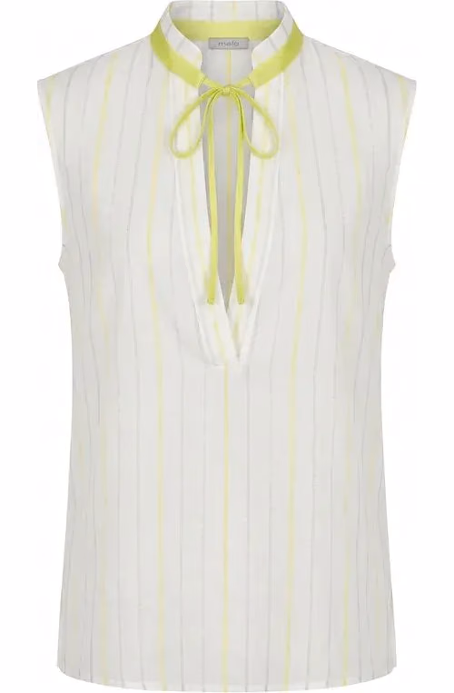 White Cotton Women Shirt