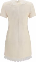 Beige Polyester Casual Dress 2