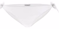 White Polyamide Swim Briefs 1