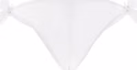 White Polyamide Swim Briefs 2