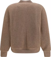 Beige Cashmere Bomber 2