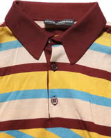 Multicolor Knitted Cashmere Pullover Sweater 1