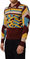 Multicolor Knitted Cashmere Pullover Sweater 4