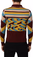 Multicolor Knitted Cashmere Pullover Sweater 5