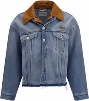 Blue Cotton Denim Jacket 1