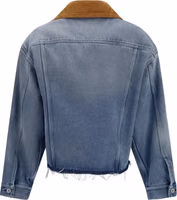 Blue Cotton Denim Jacket 2