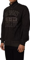 Brown Logo Print Full Zip Sweatshirt Sweater 2