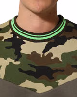 Multicolor Camouflage Sweatshirt Men Sweater 2