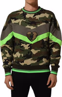 Multicolor Camouflage Sweatshirt Men Sweater 3