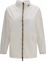 White Polyamide Shell Jacket 1