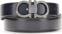 Blue Calf Leather Bos Taurus Regular Belt 1