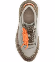 Bicolor Polyurethane Athletic Sneakers 4