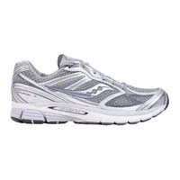 Gray Textile Athletic Sneakers 1